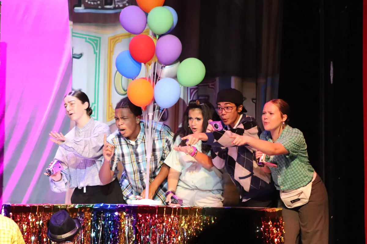 The Artists Avenue performers on stage in Bayonne, NJ