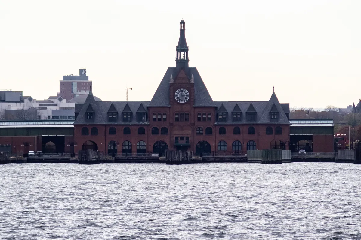 Central Railroad of New Jersey Terminal at Liberty State Park in Jersey City, NJ