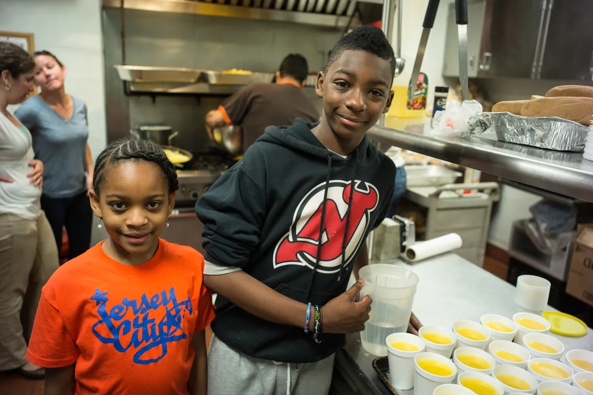 Grace Van Vorst Community Services food event in Jersey City, NJ