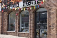 Julius Bakery storefront on Broadway in Bayonne, NJ