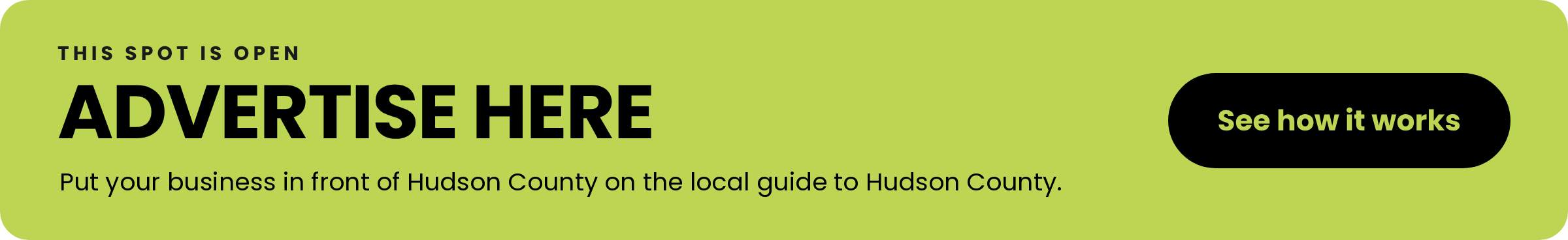 Advertise Here on Shop Hudson County